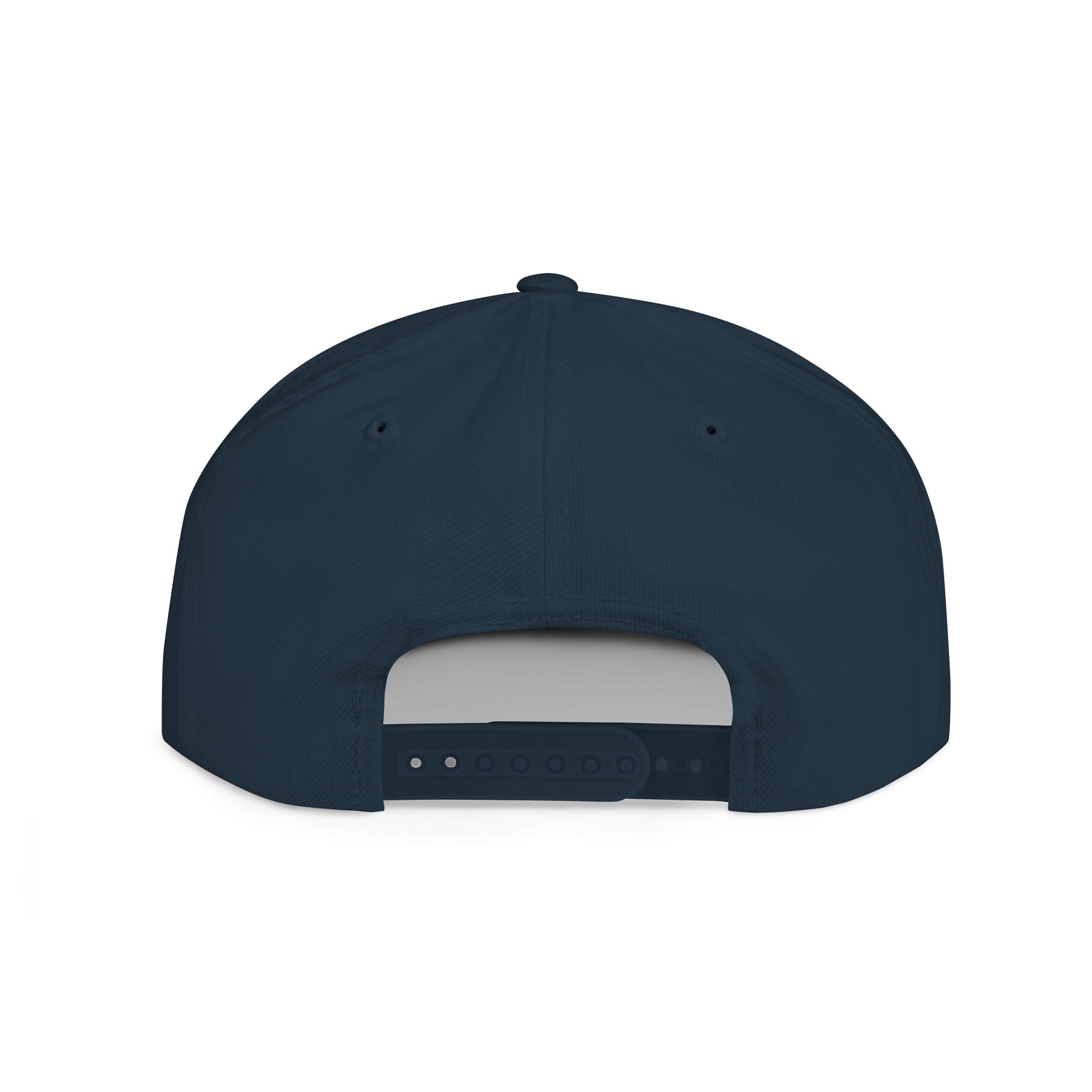 Camo Flat Bill Snapback - "WILD DIVISION" Embroidered Trucker Hat