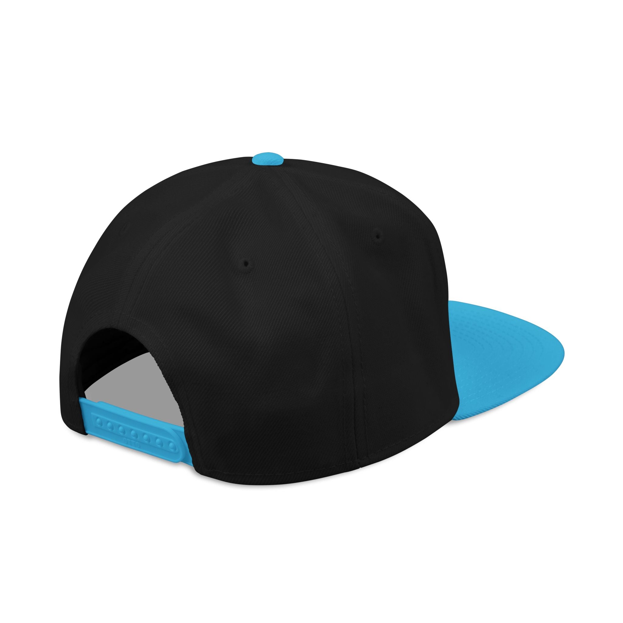 Embroidered Bear Crest Snapback Hat