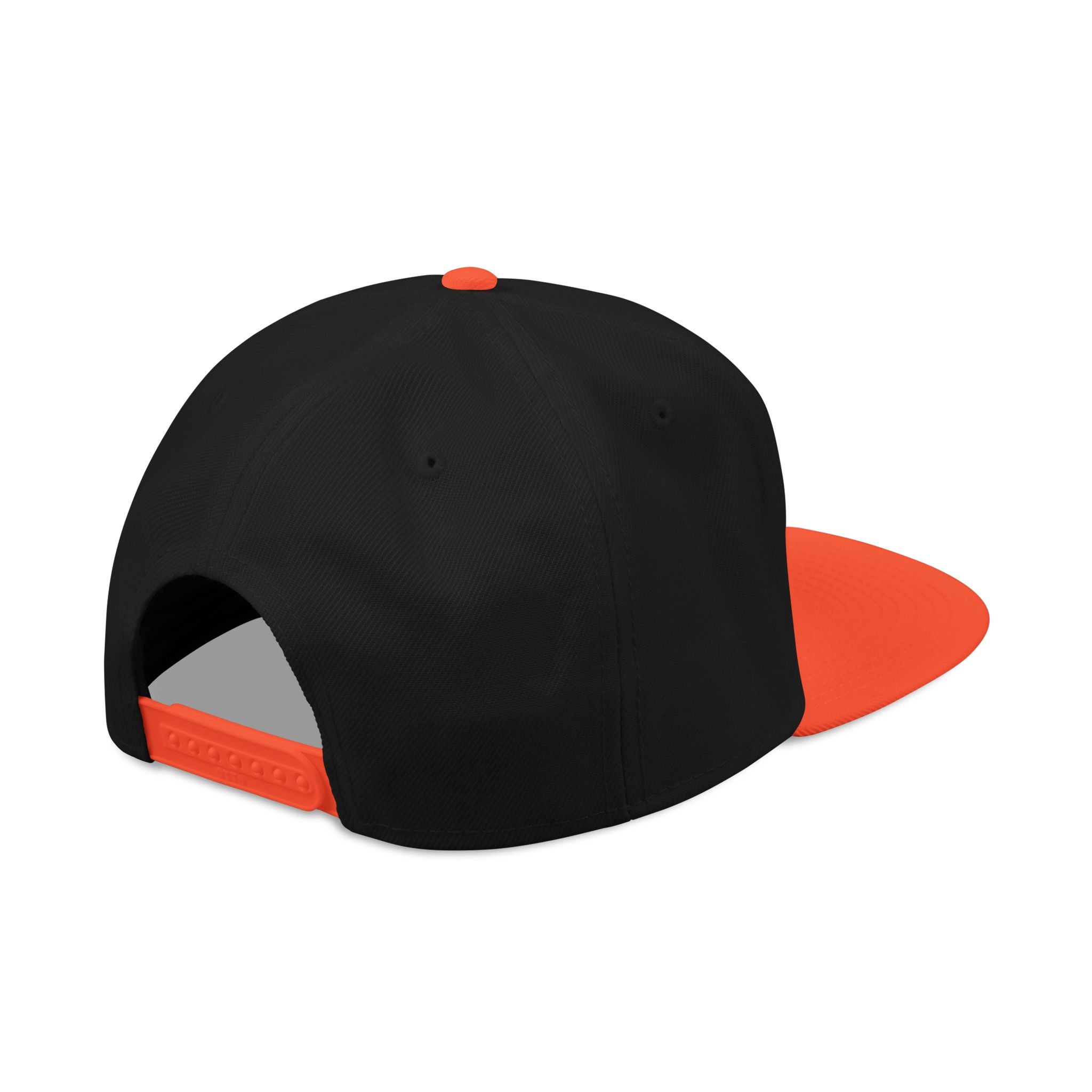 Embroidered Bear Crest Snapback Hat