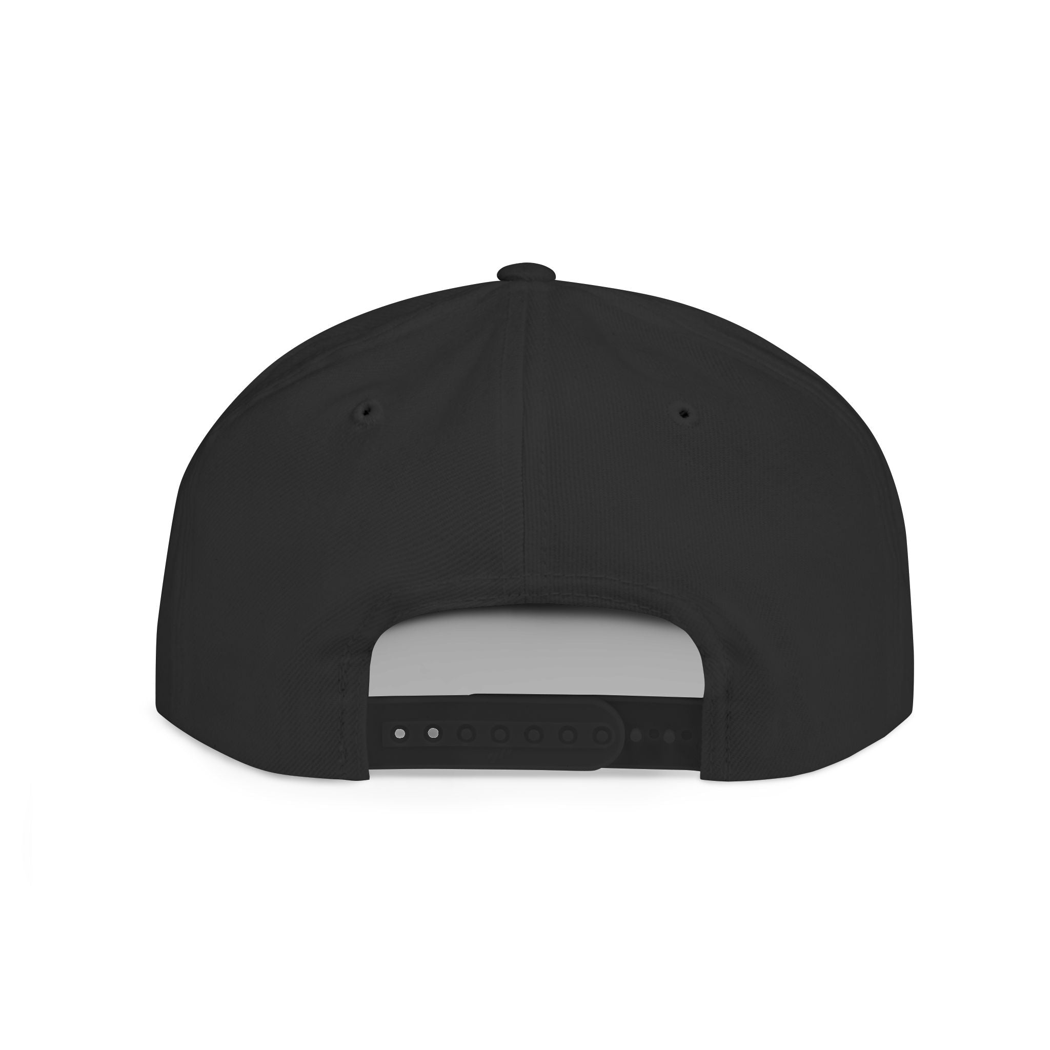 Camo Flat Bill Snapback - "WILD DIVISION" Embroidered Trucker Hat