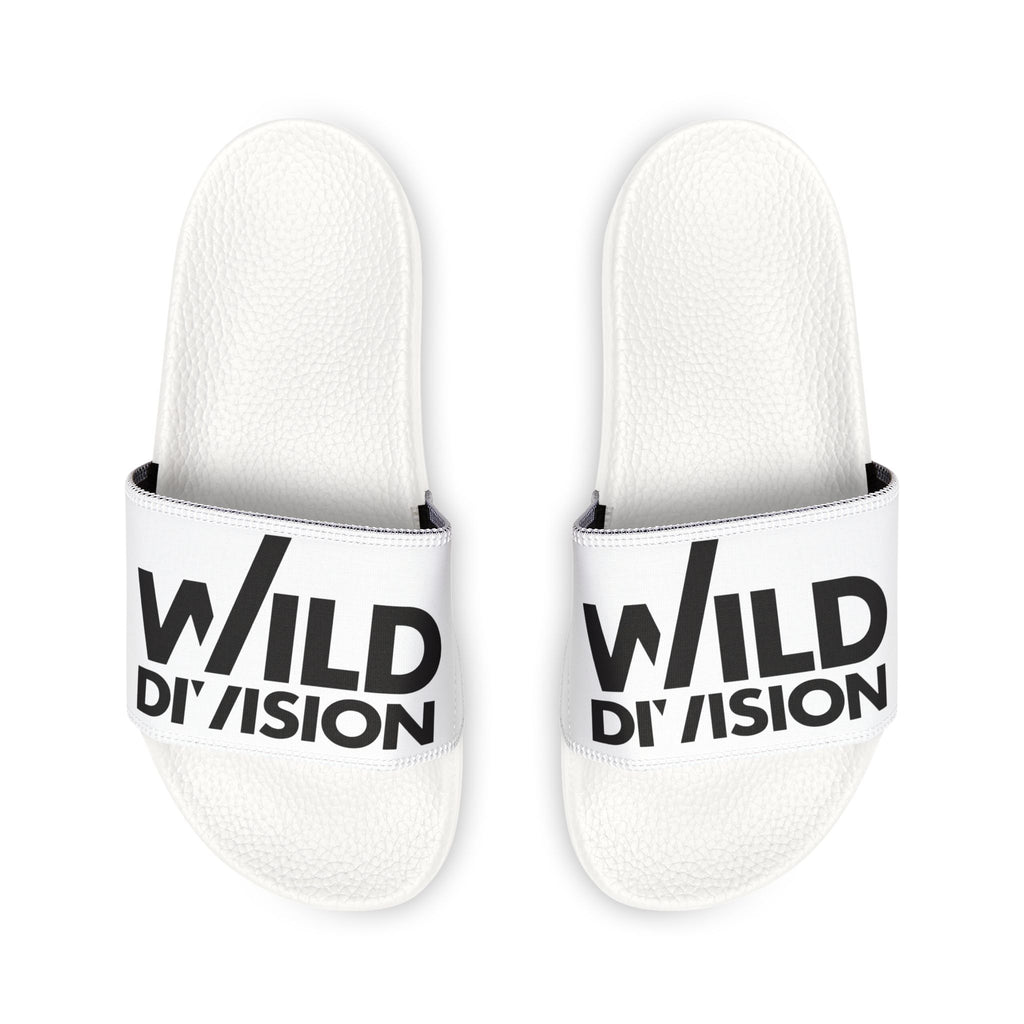 Wild Division Men's Slide Sandals — Removable Strap Casual Pool & Street Slides
