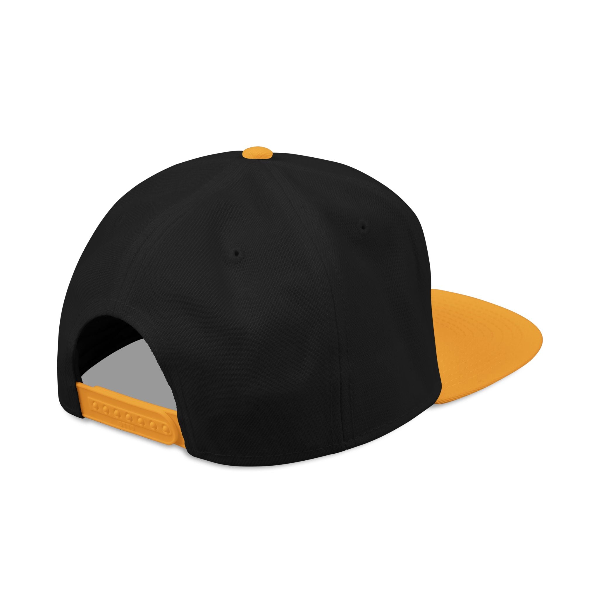 Embroidered Bear Crest Snapback Hat