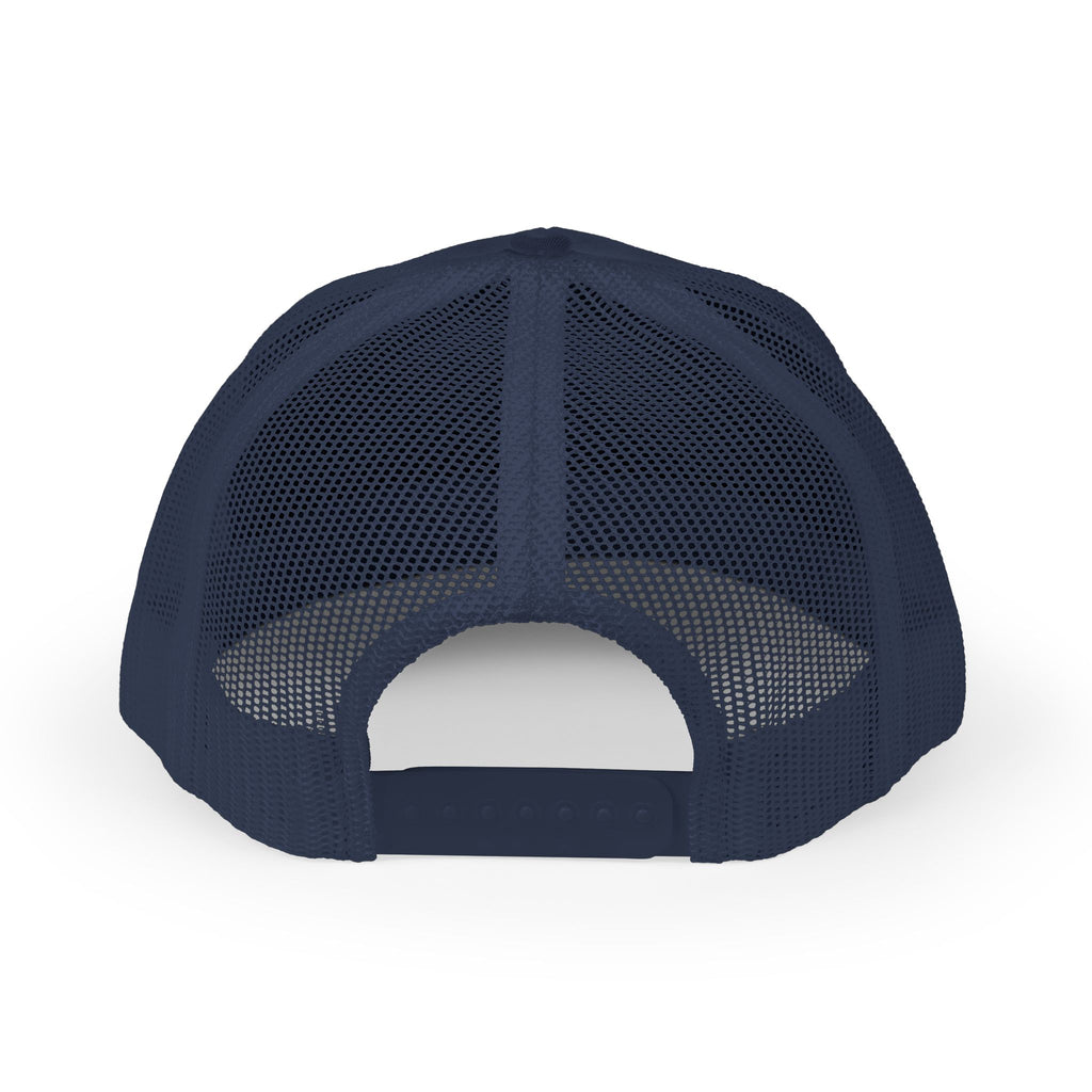 Trucker Cap — Distressed King Lion Embroidered Snapback