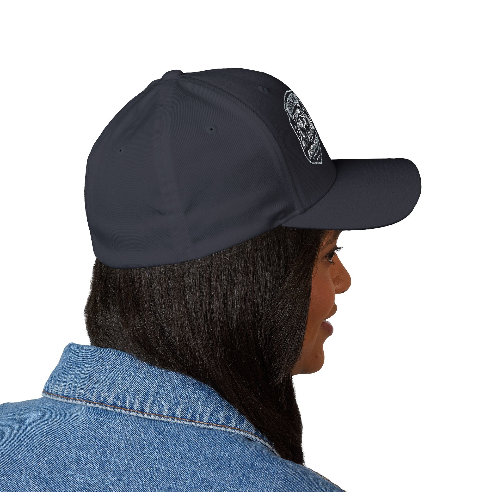 Embroidered Bear Patch Cap — Vintage Outdoor Camping Trucker Hat