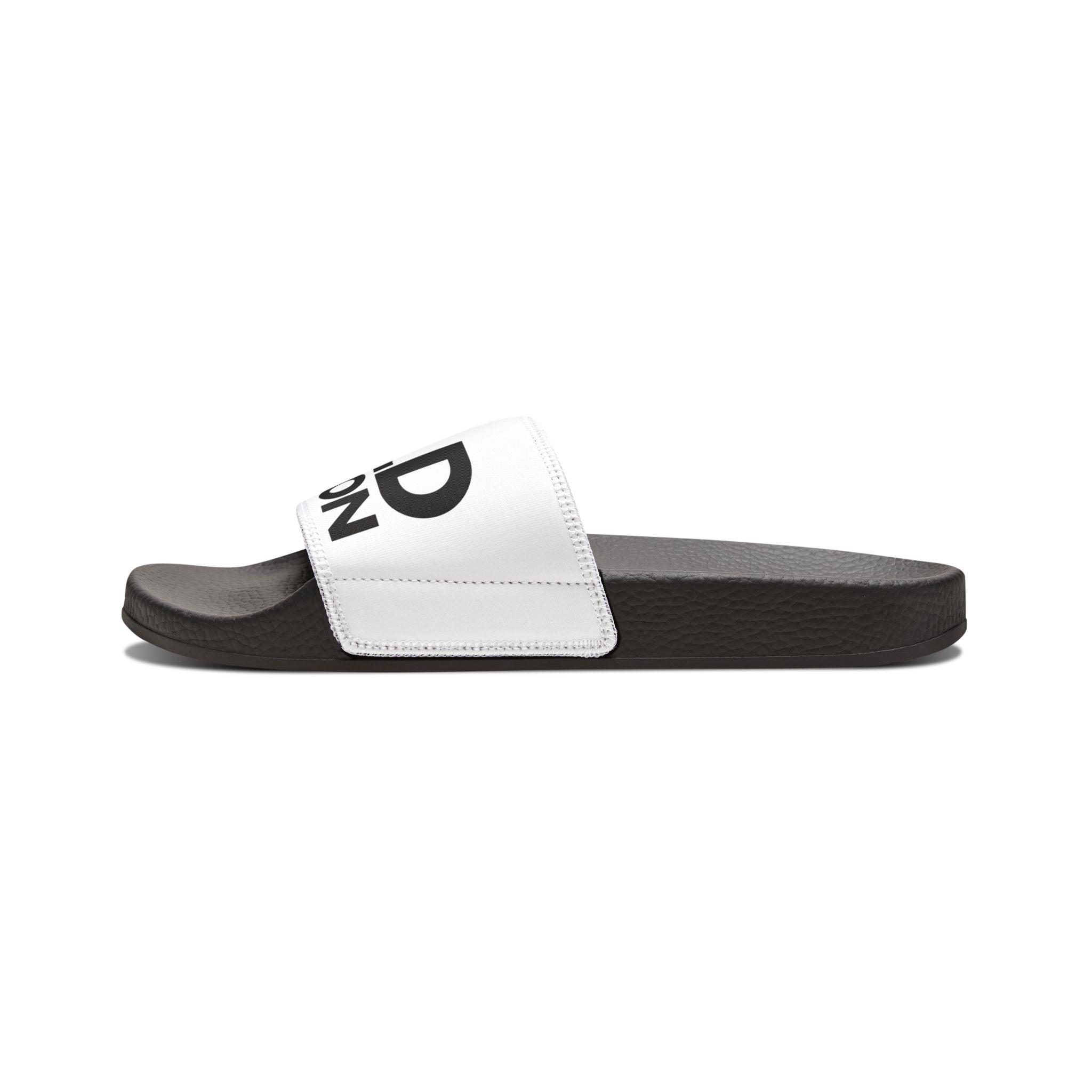 Wild Division Men's Slide Sandals — Removable Strap Casual Pool & Street Slides