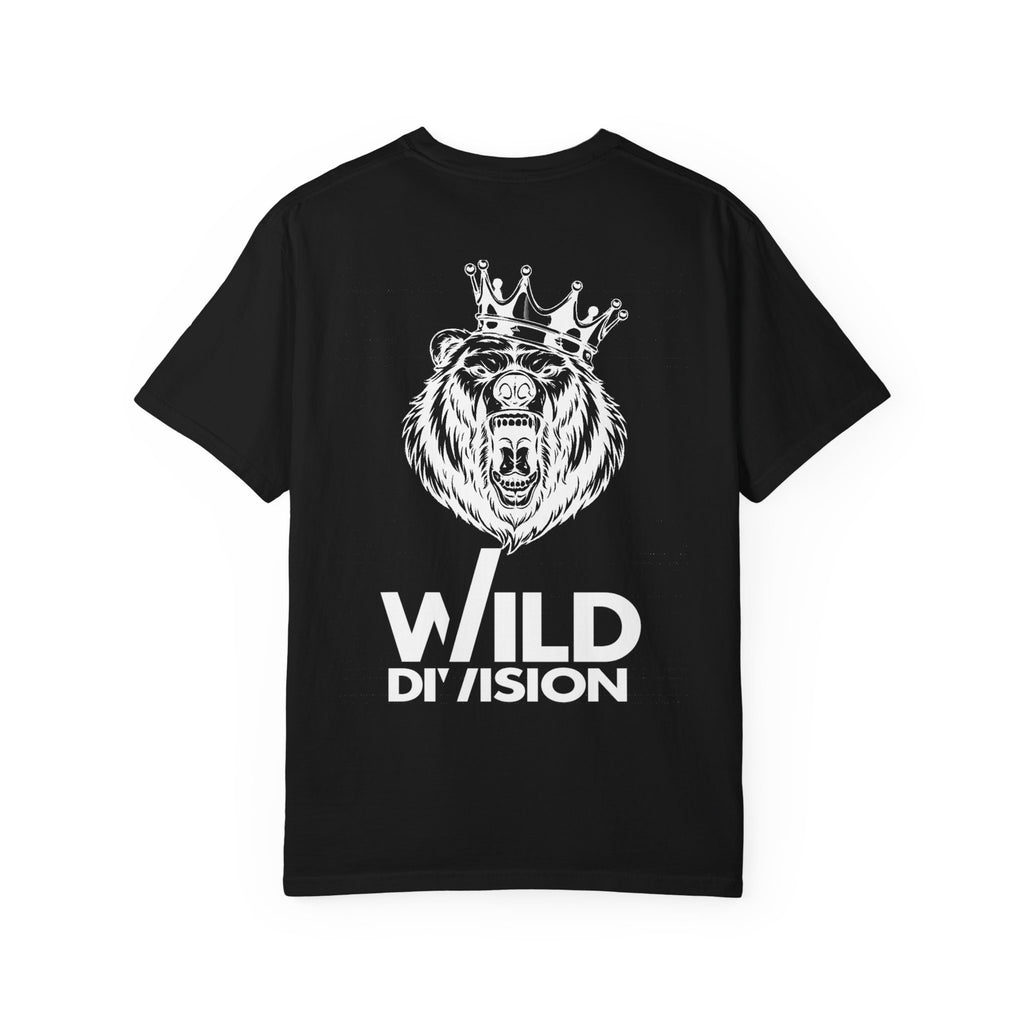 Wild Division Bear T-Shirt — Graphic Crowned Bear Logo