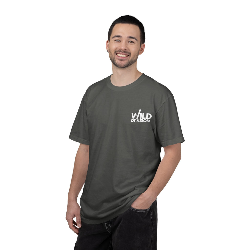 Wild Division Bear T-Shirt — Graphic Crowned Bear Logo