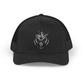 Trucker Cap — Distressed King Lion Embroidered Snapback