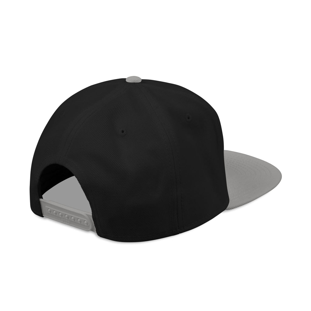 Embroidered Shield Snapback Hat — Vintage Crest Patch Cap