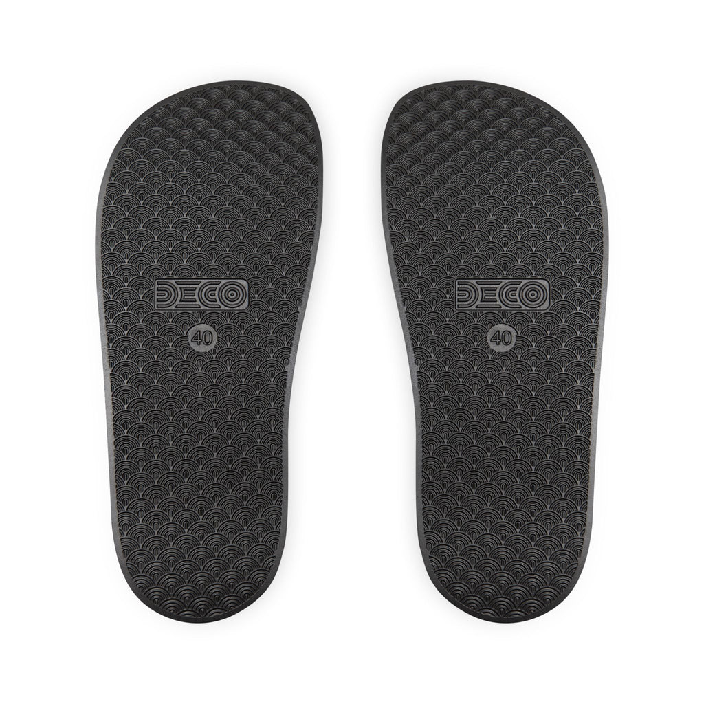 Wild Division Men's Slide Sandals — Removable Strap Casual Pool & Street Slides